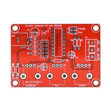 XR2206 Function Signal Generator DIY Kit Sine Triangle Square Wave Function Generator Output 1HZ-1MHZ